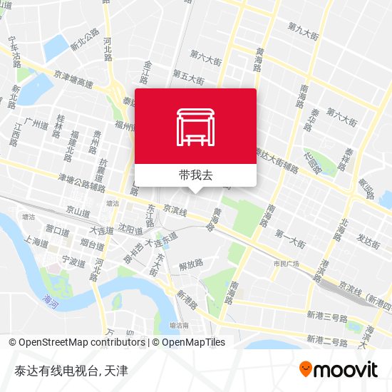 泰达有线电视台地图