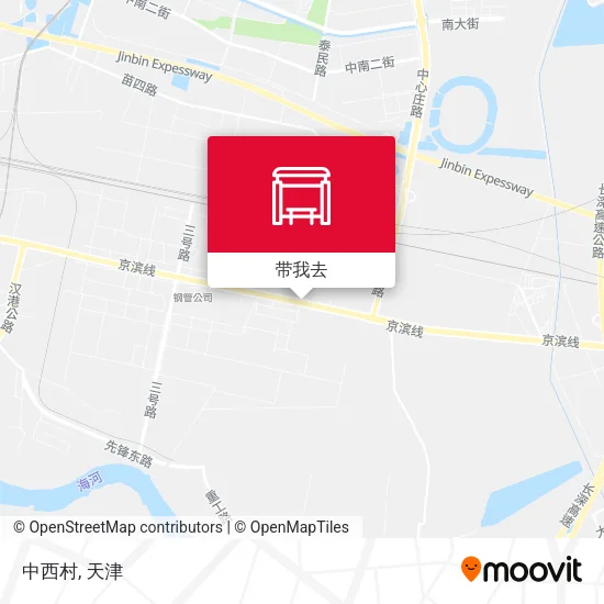 中西村地图