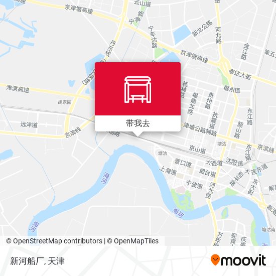 新河船厂地图