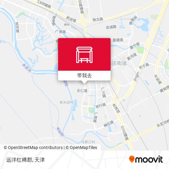 远洋红稀郡地图