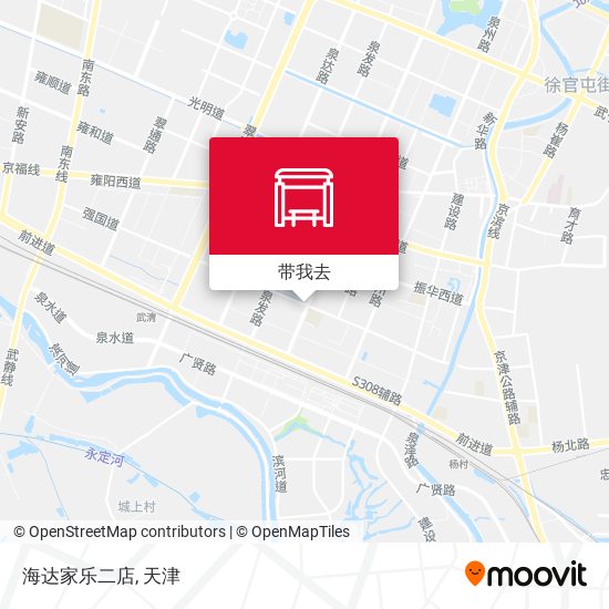 海达家乐二店地图