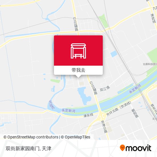 双街新家园南门地图