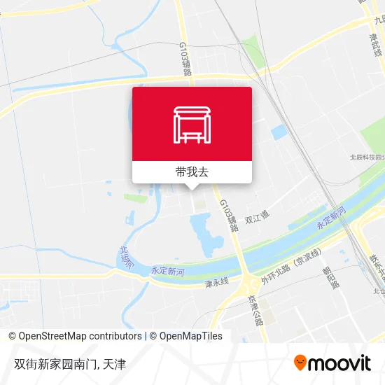 双街新家园南门地图