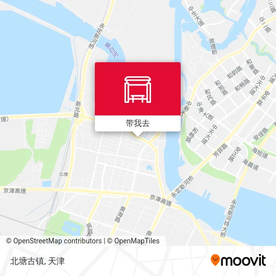 北塘古镇地图