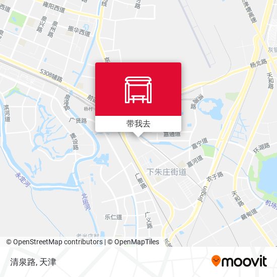 清泉路地图