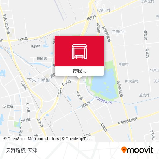 天河路桥地图