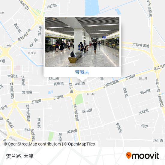 贺兰路地图