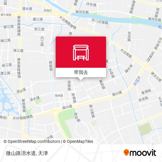 微山路浯水道地图