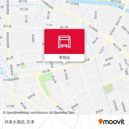 环美大酒店地图