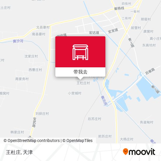 王杜庄地图