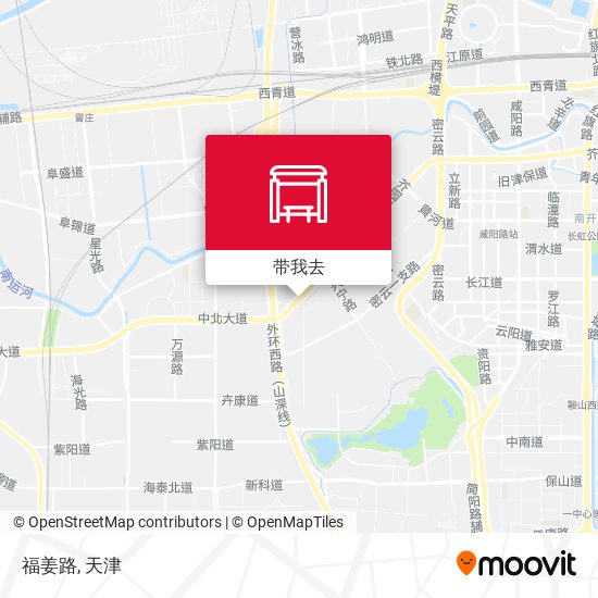 福姜路地图