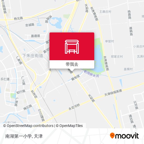 南湖第一小学地图