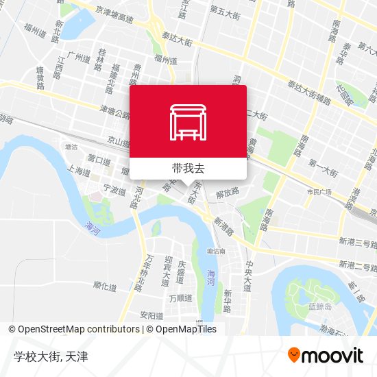 学校大街地图