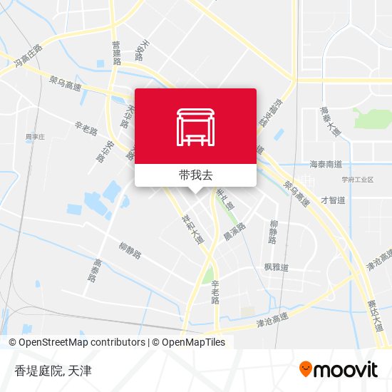 香堤庭院地图