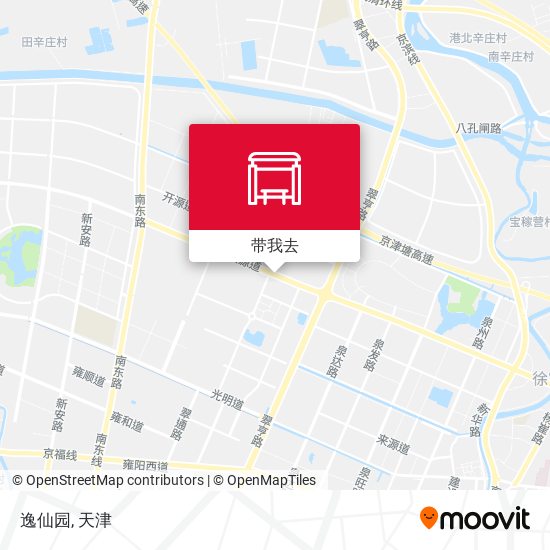 逸仙园地图