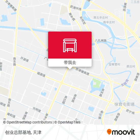 创业总部基地地图