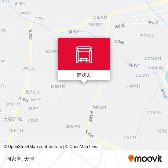 周家务地图