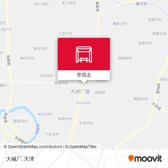 大碱厂地图