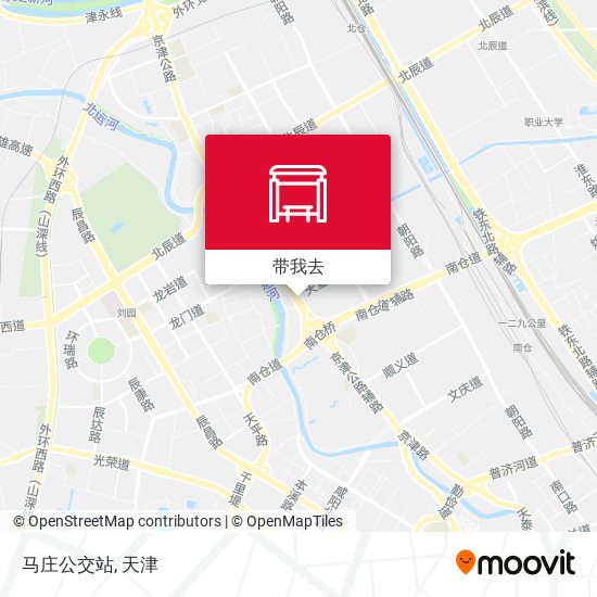 马庄公交站地图