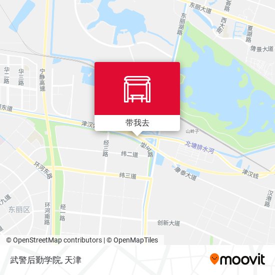 武警后勤学院地图