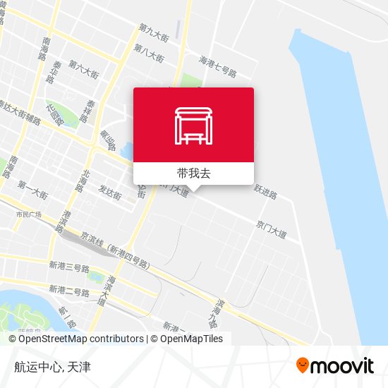 航运中心地图