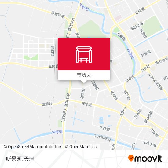 听景园地图