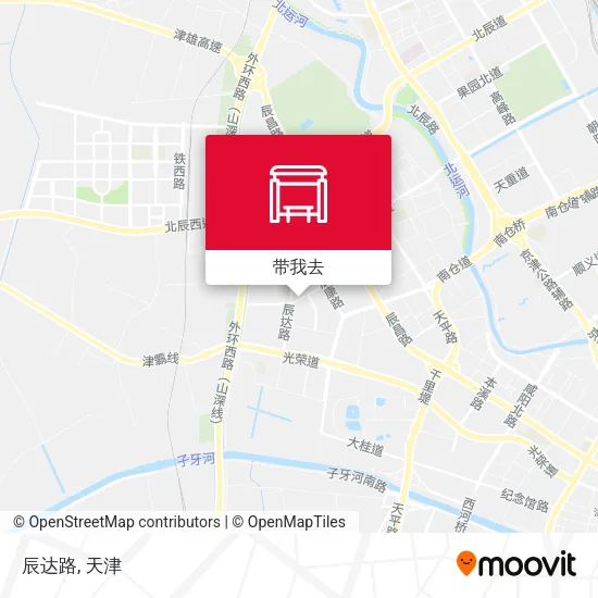 辰达路地图