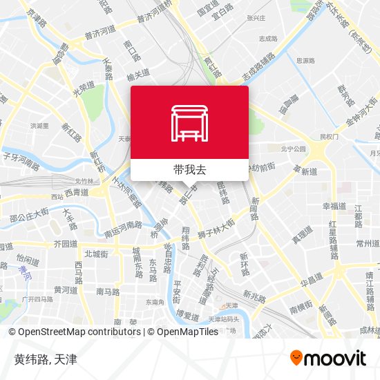 黄纬路地图