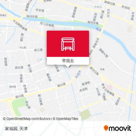 家福园地图