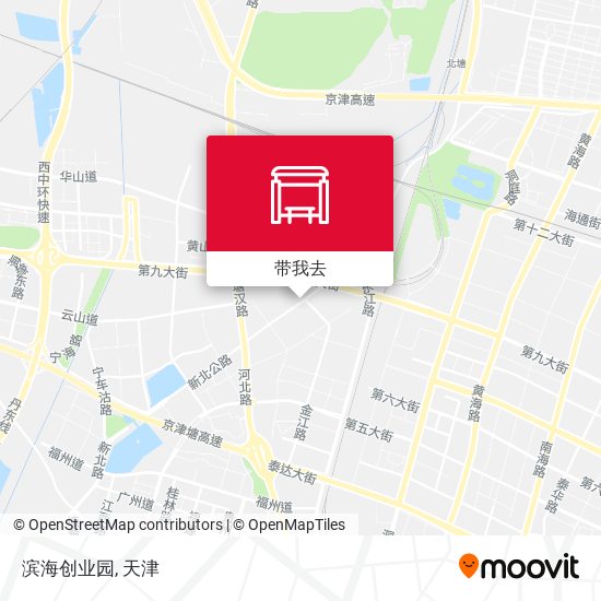 滨海创业园地图
