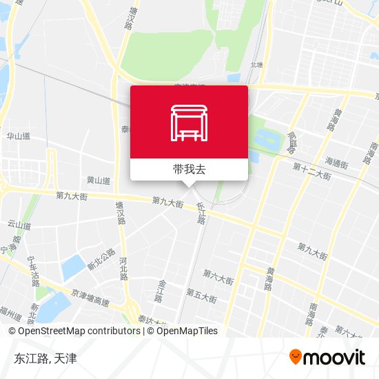 东江路地图