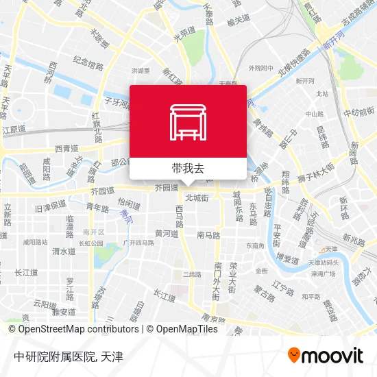 中研院附属医院地图