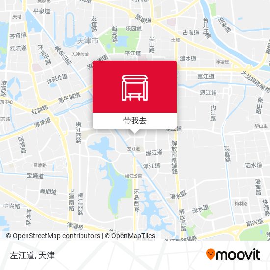左江道地图