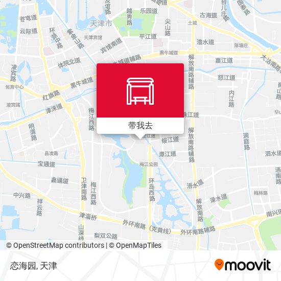 恋海园地图