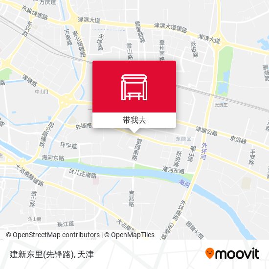 建新东里(先锋路)地图