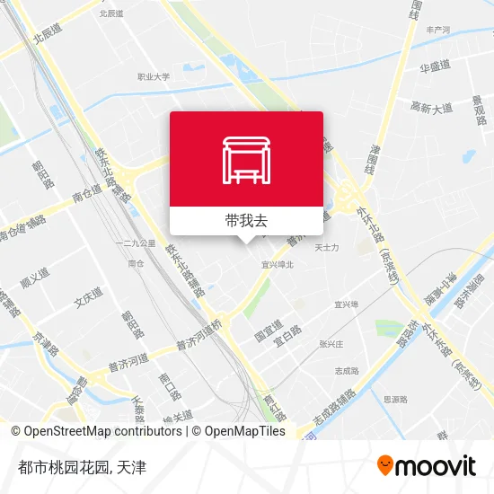 都市桃园花园地图