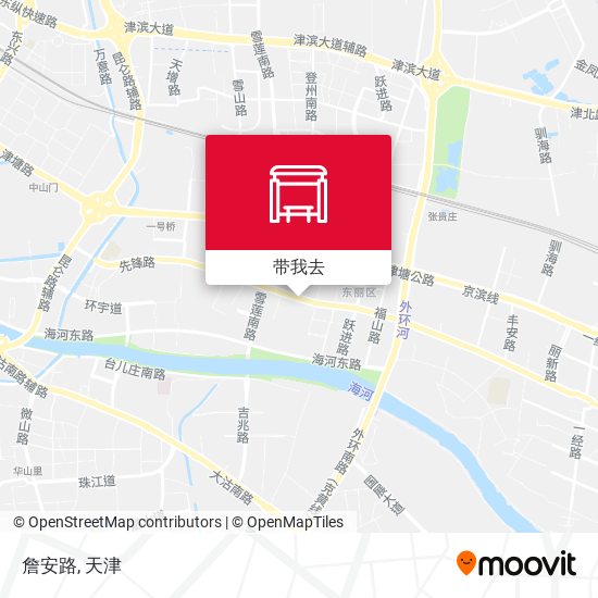 詹安路地图