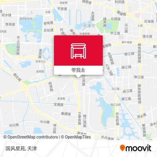 国风星苑地图