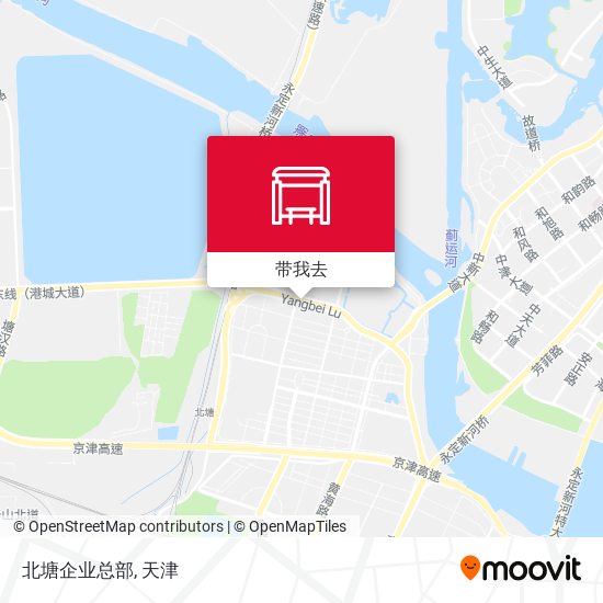 北塘企业总部地图