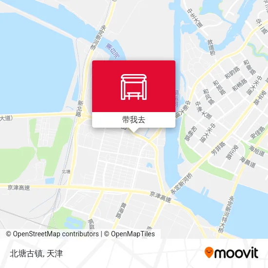 北塘古镇地图