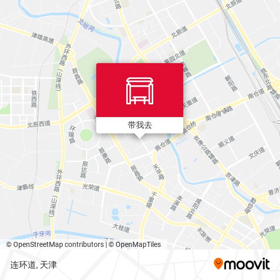 连环道地图