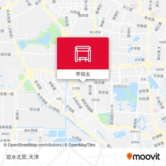 迎水北里地图