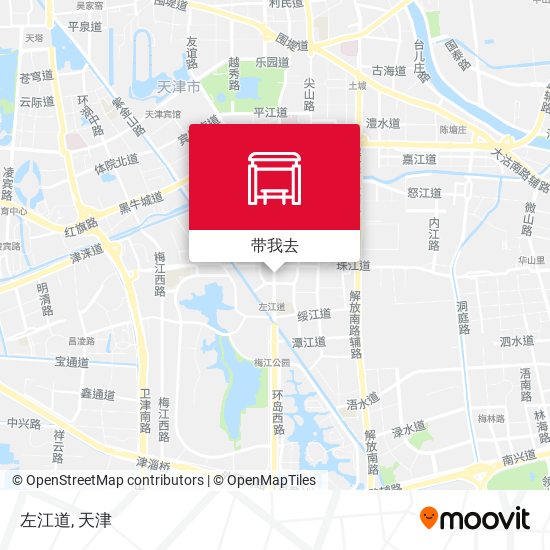 左江道地图