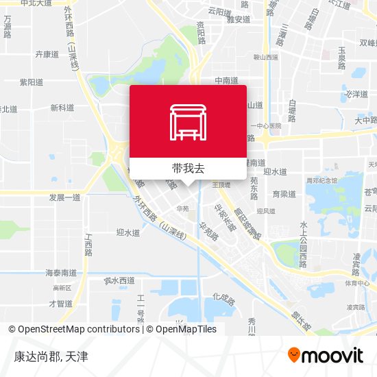 康达尚郡地图