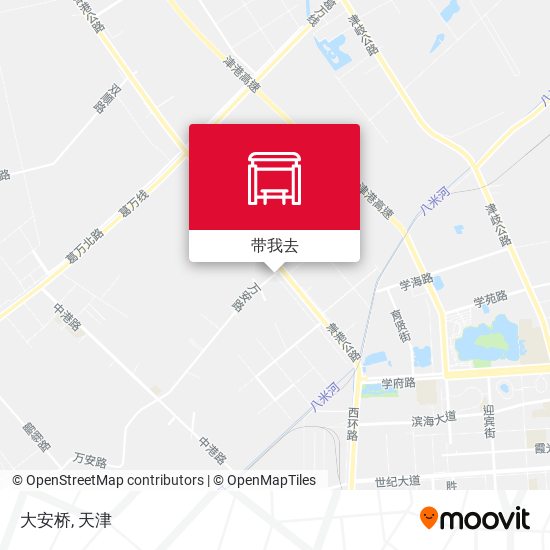 大安桥地图