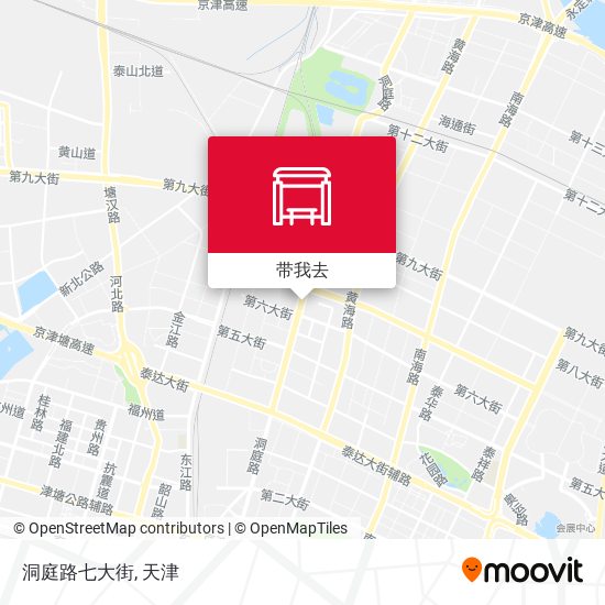 洞庭路七大街地图