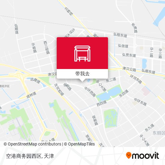 空港商务园西区地图
