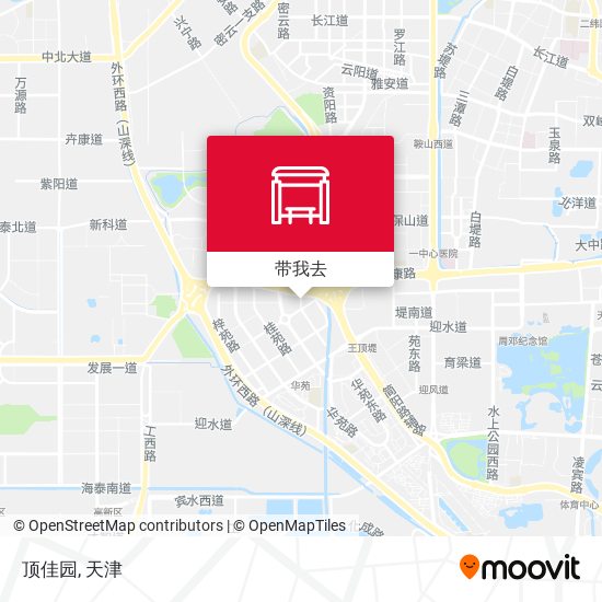 顶佳园地图