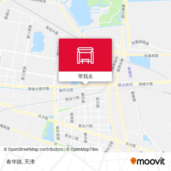 春华路地图