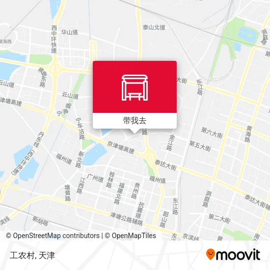 工农村地图
